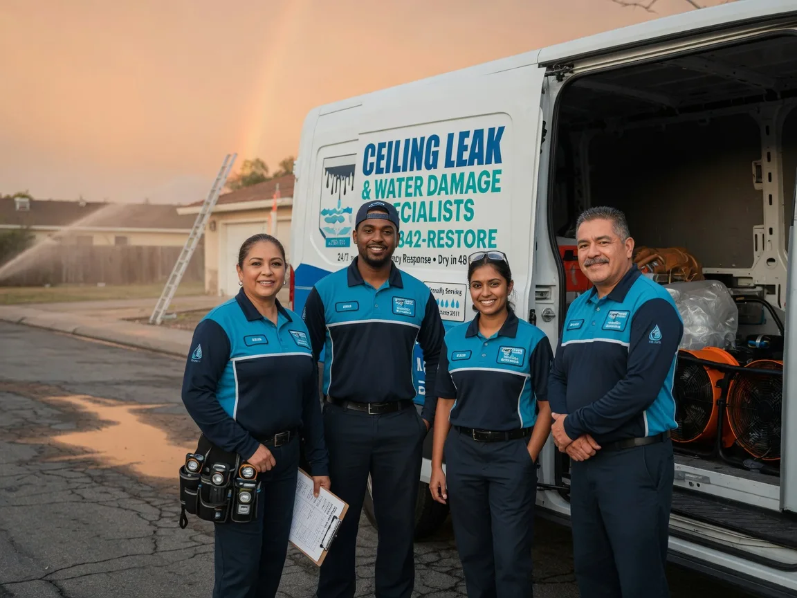 Ceiling Leak Cleanup company in East Moline, IL